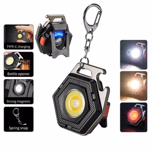 Mini žibintuvėlis LED raktų pakabukas W5131 Type C