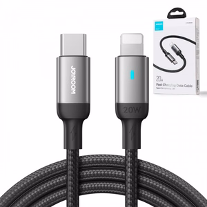 USB laidas Joyroom S-CL020A10 juodas Type-C / Lightning 120cm (iki 20W)