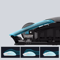 Machenike M7 Pro Belaidė žaidimų pelė - juodas