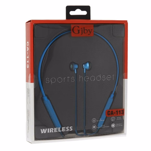 GJBY ausinės (f) - sportinės Bluetooth CA-113 mėlynos