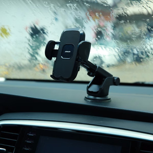 Automobilinis universalus telefono laikiklis Joyroom (JR-ZS259) tvirtinamas ant prietaisų skydelio, juodas