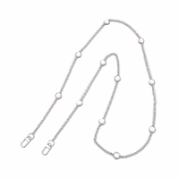 Telefono raištis G-07 sidabrinis