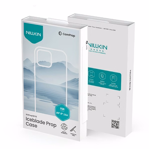 Nillkin Iceblade Prop dėklas su stovu iPhone 16e telefonui - žalias