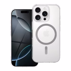 Drop Glue Spalvingas Žiedas Magnetinis Dėklas suderinamas su MagSafe IPHONE 11 pilkas