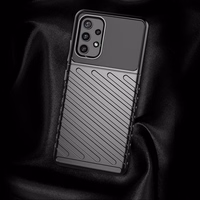 Thunder Case lankstus tvirtas tvirtas dėklas TPU dėklas telefonui Samsung Galaxy A72 4G žalias