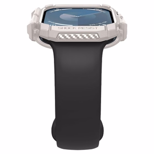 Dėklas SPIGEN RUGGED ARMOR APPLE WATCH 10 (46 MM) smėlio