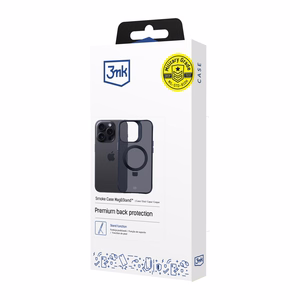 3mk Dūminis Dėklas Mag&Stovas Apple iPhone 15 pro max - Juodas