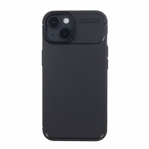 Carbon juodas dėklas for iPhone 16 Plus 6,7"