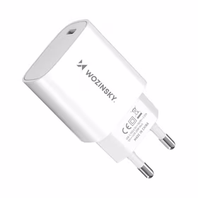 Wozinsky WGWCCW 20W USB-C sieninis įkroviklis - baltas