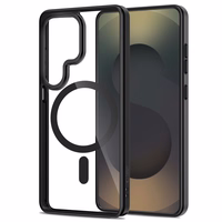 Tech-Protect Magmat MagSafe Dėklas for Samsung Galaxy S26 Ultra - skaidrus juodas