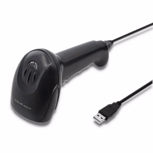 Qoltec 50866 – wired 1D CCD barcode scanner, USB, black