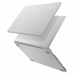 Spigen Urban Fit pilkas dėklas, skirtas 2026 m. MacBook Neo 13 col.