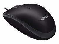 Logitech B100 optinė pelė juoda USB