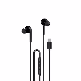 Dudao X3C+ Wiraudonas USB-C In-Ear Ausinės 1.2m - Juodas