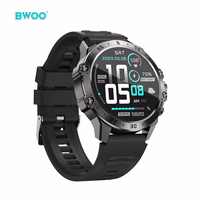 BWOO išmanusis laikrodis WA-08 1.43" AMOLED juodas