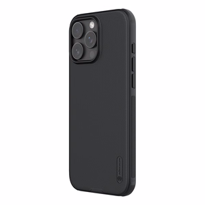 Nillkin Super Frosted Shield Pro dėklas iPhone 16 Pro Max - juodas