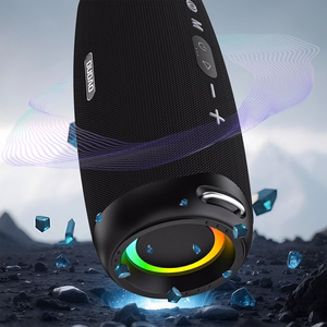 Dudao Y21Pro Belaidis Garsiakalbis with RGB Backlight Bluetooth 5.3 - juodas
