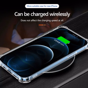 TEL PROTECT MagSilicone dėklas telefonui Iphone 13 Pro Max skaidrus