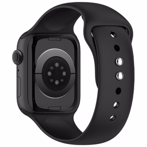 TECH-PROTECT SILICONE APPLE WATCH 4 / 5 / 6 / 7 / 8 / 9 / SE (38 / 40 / 41 MM) JUODAS