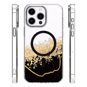Epoxy Mag dėklas skirtas iPhone 15 Pro 6,1" juodas