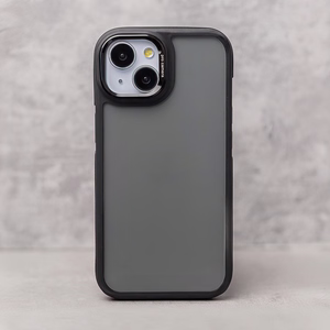 Crystal juodas dėklas for Xiaomi Redmi Note 14 5G (Global) juodas
