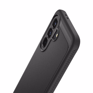 Spigen Rugged Armor dėklas Galaxy A37 5G matinis juodas