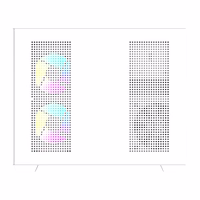 DarkFlash B275 PRO kompiuterio korpusas (baltas) + 6 ventiliatoriai