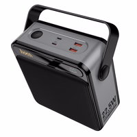 Išorinė baterija Power Bank Hoco J161 22.5W+PD20W 80000mAh juoda