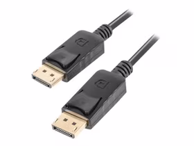 Lanberg DisplayPort laidas 0.5m 4K juodas