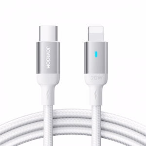 USB laidas Joyroom S-CL020A10 baltas Type-C / Lightning 120cm (iki 20W)
