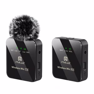 PULUZ wireless lavalier microphone kit, 1 TX + 1 RX