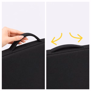 Wozinsky WTNP-14B 13-14" Laptop Bag with Retractable Handle - Black