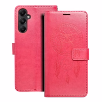 MEZZO knygos tipo dėklas telefonui SAMSUNG A05s su sapnų gaudykle, purpurinis