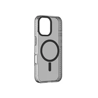 AmazingThing Titan Pro Mag dėklas su magnetiniu žiedu iPhone 16 - juodas