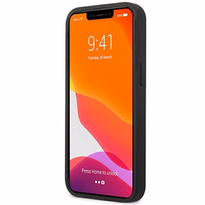 Mercedes AMG Debossed Lines dėklas iPhone 13 / 14 / 15 juodas