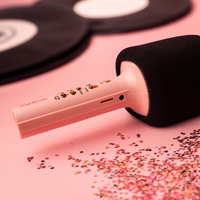 "Maxlife" "Bluetooth" mikrofonas su garsiakalbiu MXBM-600 rožinės spalvos