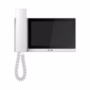 IP domofono monitorius su rageliu, 7 col.1024x600, Micro SD kortelės prievadas, PoE(802.3af) baltas
