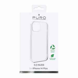 Puro IPC146703NUDETR dėklas, skirtas iPhone 14 Plus / 15 Plus, skaidrus