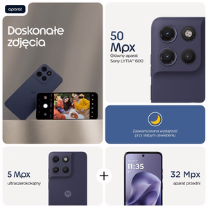 Motorola moto g17 power 17,1 cm (6.72") Hibridinis lizdas dviem SIM kortelėms Android 15 C tipo USB 8 GB 256 GB 6000 mAh Violetinė