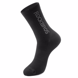 Rockbros 490067002 šviesą atspindinčios dviratininko kojinės, S dydis – juodos