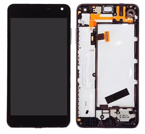 LCD screen Microsoft (Nokia) Lumia 650 with touch screen and frame Black original (used Grade B)