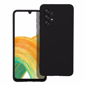 Silikoninis dėklas SAMSUNG A33 5G juodas