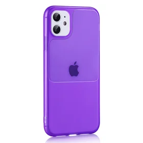 TEL PROTECT langelis dėklas telefonui Iphone 11 Pro, violetinis
