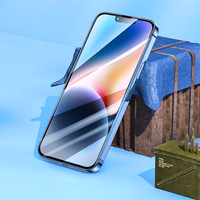 Borofone Apsauginis stiklas BF6 Diamond Armor Visas Ekranas HD iPhone 16e/14/13/13 Pro – 10 vnt