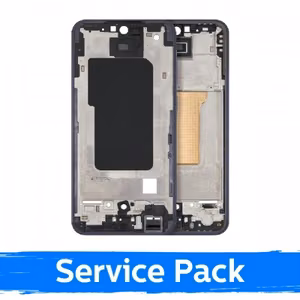 Ekrano rėmas / vidinis korpusas skirtas Samsung A356 A35 5G / Navy / (Service Pack)