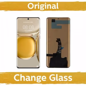 LCD ekranas skirtas Huawei P50 Pro juodas (Atnaujintas: Kinija)(be rėmelio versija)