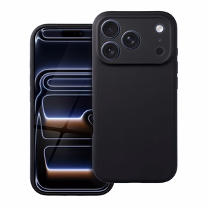 Dėklas iPhone 16 Forcell F-Protect Rubber Premium, suderinamas su MagSafe, juodas