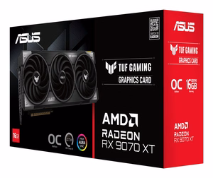 ASUS TUF Gaming TUF-RX9070XT-O16G-GAMING AMD Radeon RX 9070 XT 16 GB GDDR6 Vaizdo plokštė