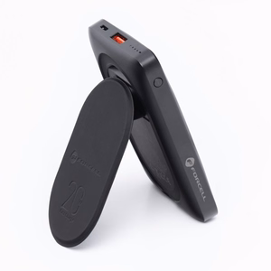 Išorinė baterija suderinama su MagSafe Forcell F-Energy MagStand F10K2 QC3.0 PD 5A 20W 10000 mAh juoda
