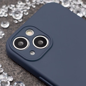 Silikoninis dėklas Xiaomi 17T Pro, tamsiai mėlynas